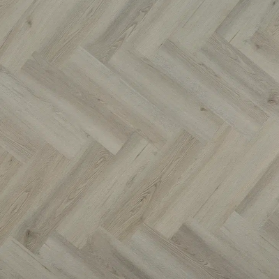 Icona Herringbone 6.5mm Arctic Silver Luxury Vinyl Click Flooring