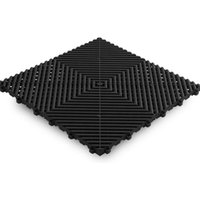 Swisstrax Swisstrax Ribtrax Pro Vented Floor Tiles 19mm x 400mm x 400mm 25 Pack (Various Colours)