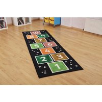 Number Hopscotch Runner Classroom Carpet