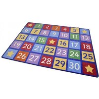 Early Years Indoor Numbers Classroom Rug