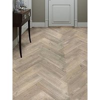 Homemaker Herringbone Look Pre-Cut Vinyl Flooring &Ndash; 3 X 2 Metres