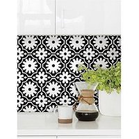 Inhome Wallpops Pack Of 12 Primrose Peel And Stick Wall Tiles