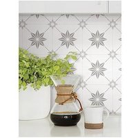 Inhome Wallpops Pack Of 12 Solis Peel And Stick Wall Tiles