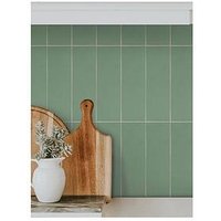 Inhome Subway Green Peel & Stick Luxury Wall Tiles