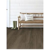 Floor Pops Pack Of 7 Walnut Wood Peel &Amp; Stick Floor Planks