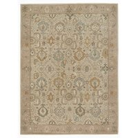 Catherine Hand-Tufted Wool Rug, Ballard Design Mocha Traditional Floral Area Rug