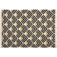 Botin Large Fabric Upholstred Takara Rug In Multi-Colour